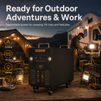 5KW Portable Power Station (B-series 4000Wh-6400Wh)