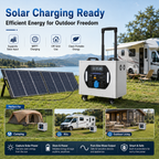 5KW trolley box energy storage mobile power station (LA series 4.096-8.038KWh)