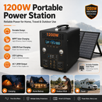 1.2KW  Portable Power Station (B-series 800Wh-1.5KWh)