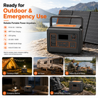 500W Portable Power Station (A series 320-800Wh)