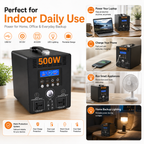500W  Portable Power Station (B-series)