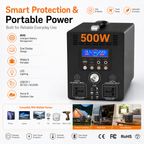 500W  Portable Power Station (B-series)