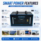 3KW Energy Storage Mobile Power Station （G-series 2048Wh-3072Wh）