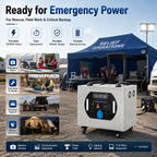 5KW trolley box energy storage mobile power station (LA series 4.096-8.038KWh)