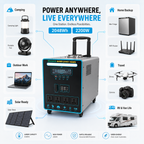 3kWPull rod Bluetooth energy storage power station (LB series)