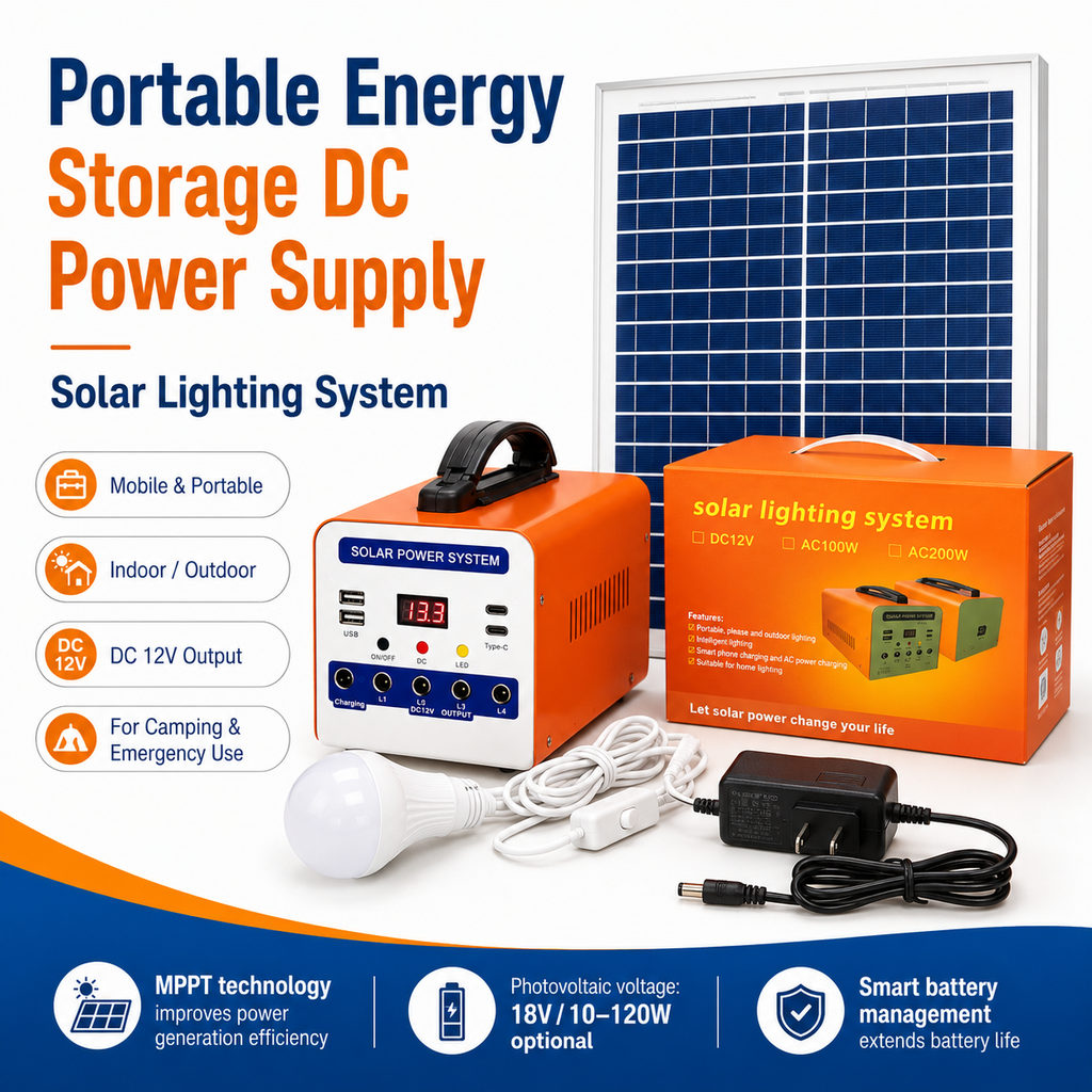 Energy storage DC power supply (84Wh-332.8Wh)
