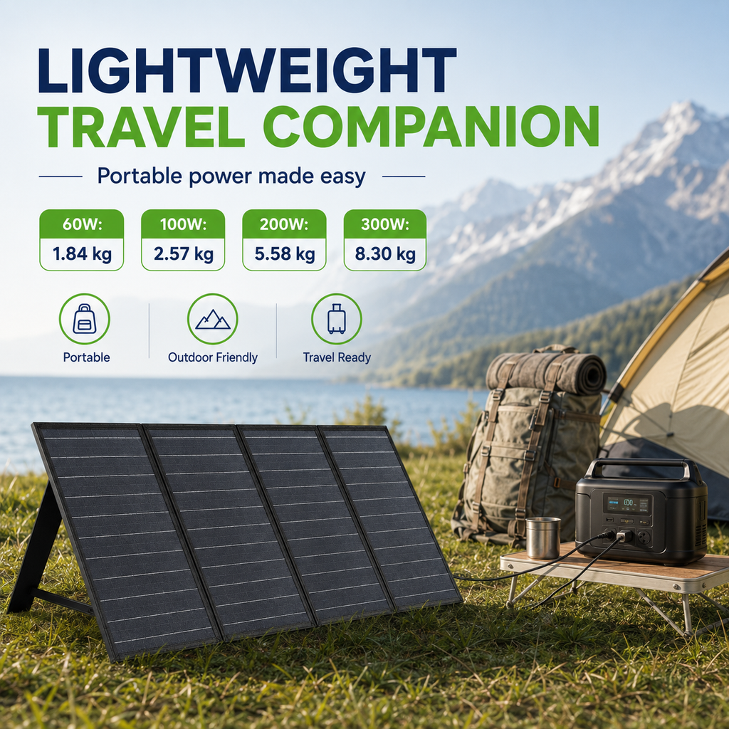 Solar PV Panels (Foldable) 60V-300V