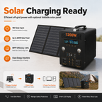 1.2KW  Portable Power Station (B-series 800Wh-1.5KWh)