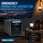 3kWPull rod Bluetooth energy storage power station (LB series)