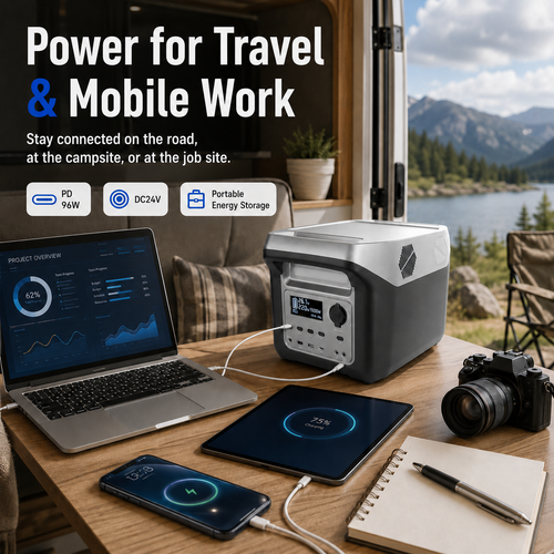 1500W  Portable Power Station (F Series 1100-1536Wh)