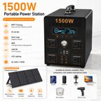 1.5KW energy storage power (B-series 1100Wh-2048Wh)