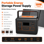 500W Portable Power Station (A series 320-800Wh)