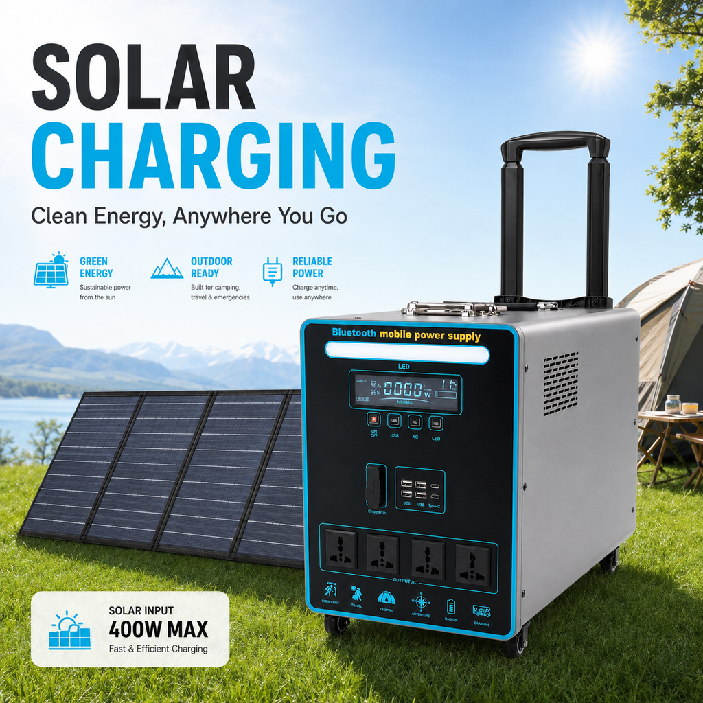 3kWPull rod Bluetooth energy storage power station (LB series)