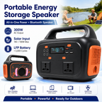 300W AI Portable Power Bank with Built-in Speaker (LY Series)