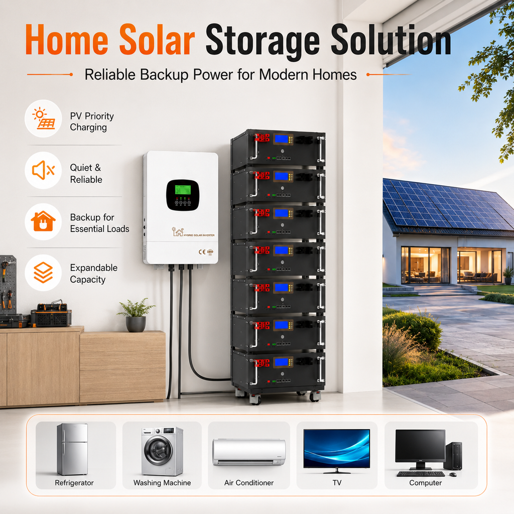 12.3KW Energy storage power station (C-series 15360Wh-40960Wh)