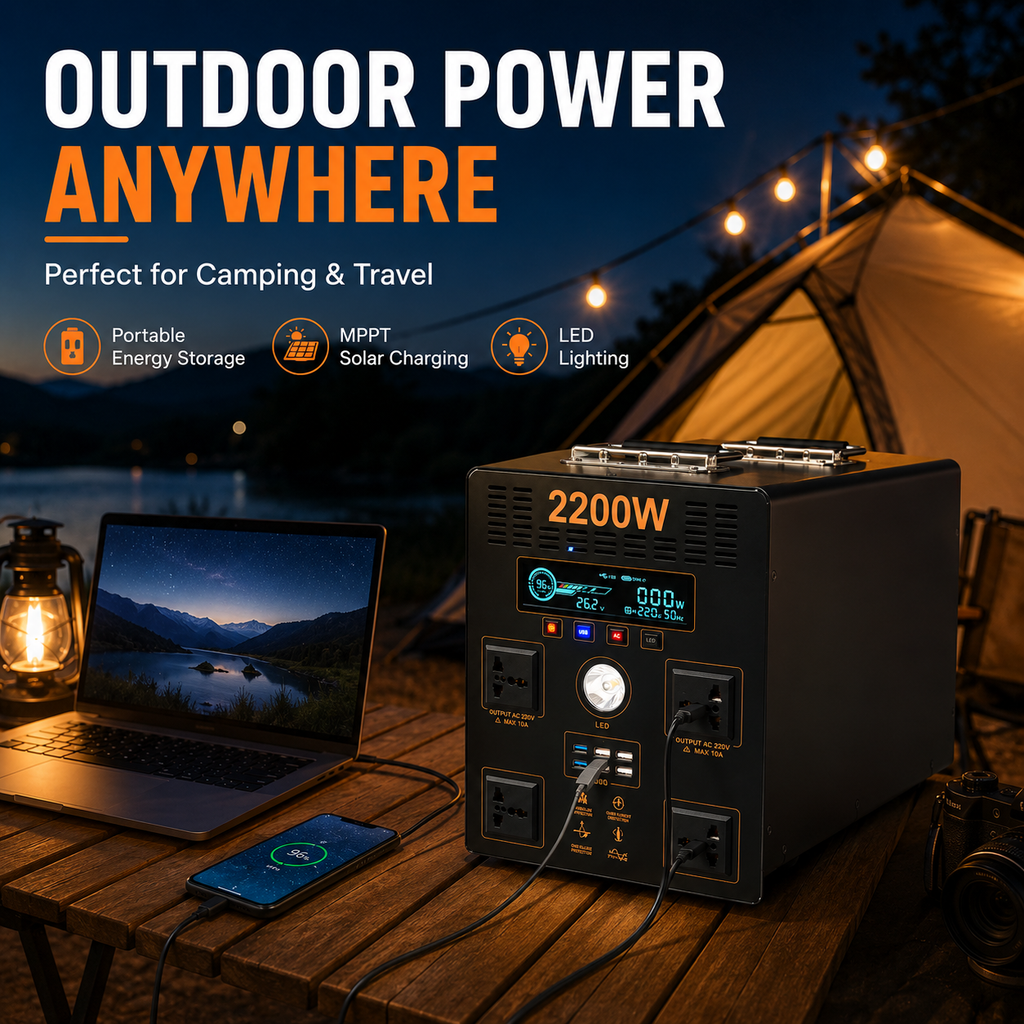 2.2KW Energy storage power (B-series 1500Wh-2560Wh)