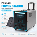 3kWPull rod Bluetooth energy storage power station (LB series)