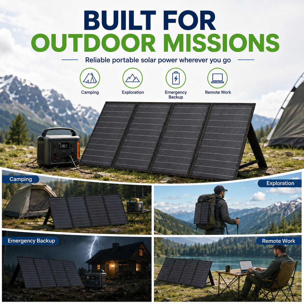 Solar PV Panels (Foldable) 60V-300V
