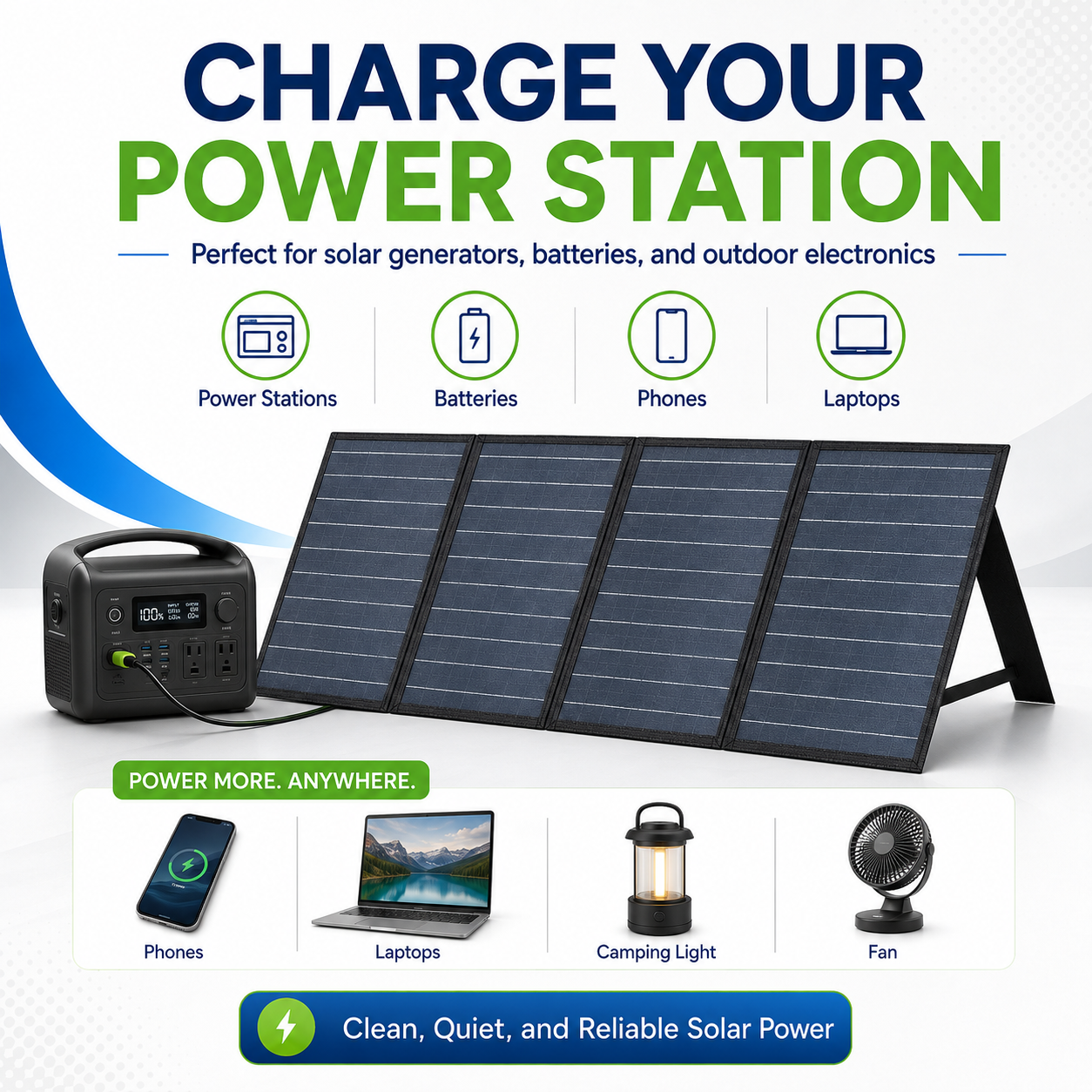 Solar PV Panels (Foldable) 60V-300V