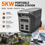 5KW trolley box energy storage mobile power station (FL series 4096-5888Wh)