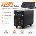3KW Portable Power Station（B-series 2560Wh-5120Wh）