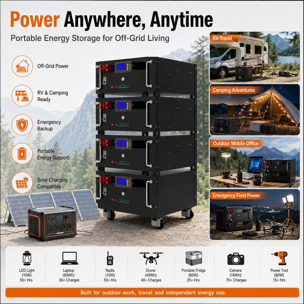 8.3KW Energy storage power station (C-series 5120Wh-20480Wh)