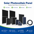 Solar photovoltaic panels
